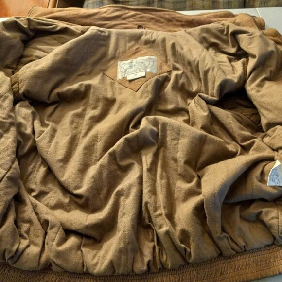 John Ashford Leather Bomber Jacket - Picture 7 of 12